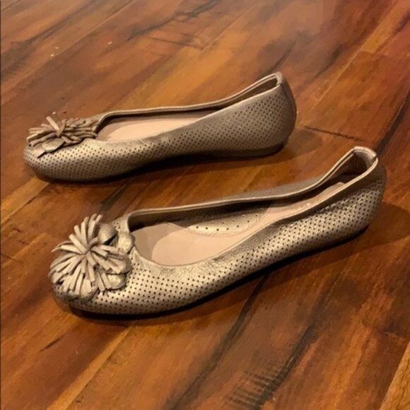 Hush puppies flower ballerina flats loafers shoes - Picture 4 of 7